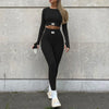 Women's T-shirts And Leggings Jogger 2 Pieces
