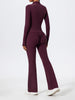 Women's Half Zipper Long Sleeve 2-Pc Activewear