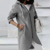 Oversized Zip-Up Streetwear Hoodie Women by FitiqueFit