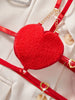 Ellolace Erotic Lingerie Ultra Sexy Adult Towel Embroidery Love Heart Bra Thongs Sissy Pure Desire Onlyfans Outfits Hot Costume