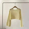 Women’s crochet knit beach cover up by FitiqueFit