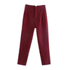Women’s High Waist Slim Trousers by FitiqueFit