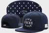 Skull Hand Snapback Hat – Flat Bill Adjustable Baseball Cap by FitiqueFit