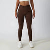 Seamless Ribbed Yoga Leggings – Tummy Control Fit by FitiqueFit