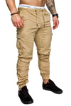 Mens Multi-pocket Cargo Pants Joggers