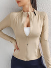 Woman Long Sleeve Sports Jackets