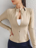 Woman Long Sleeve Sports Jackets
