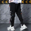 Urban Vibe Cargo Joggers with Letter Accents