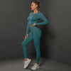 Women's Seamless Long Sleeve Yoga Top by FitiqueFit