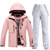 Women Windproof 10k Waterproof Snowboarding Sets Snow Jackets and Pants
