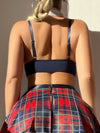 Ellolace Student Cosplay Sexy Set Lingerie Full Set Plaid Skirt Female Underwear 6-Piece Youth Lingerie Accessories Sexy Girl