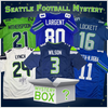 Autographed/Signed Seattle Football Jersey Mystery Box with PSA JSA or Beckett COA