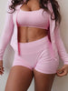 PeachFit Seamless High-Waist Hip Hugging Shorts