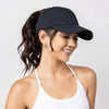 Women’s High-Ponytail Baseball Cap by FitiqueFit
