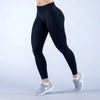 Women's Yoga Pants High Waist  Solid Color Tight Fitting Sports Leggings Yoga Exercise Pants