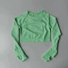 Seamless Yoga Crop Top for Women by FitiqueFit
