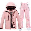 Women Windproof 10k Waterproof Snowboarding Sets Snow Jackets and Pants