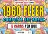 1960 FLEER FOOTBALL COMPLETE SET BREAK - 6 CARDS PER BOX!