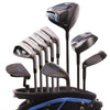 Lazrus Golf 11 pc Set - Driver, 3W, 4H, 6-PW Irons, 56° Wedge, Putter & Bag