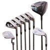 Lazrus Golf 8 pc Set - Driver, 6-PW Irons, 56° Wedge, Putter