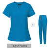 Multicolor Medical Surgery Scrub Set