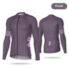 INBIKE Cycling Jersey Long Sleeve Men's Top Breathable Jersey Three Pockets
