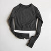 Seamless Yoga Crop Top for Women by FitiqueFit