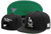 Skull Hand Snapback Hat – Flat Bill Adjustable Baseball Cap by FitiqueFit