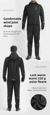 ROCKBROS Thermal Fleece Long Sleeve Cycling Bike Sportswear