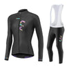 Women Cycling Jersey Long Sleeve Breathable Bicycle Sportswear