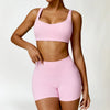 2 PCS Yoga Set Gym Clothes Sportswear Workout Tracksuits Sports Bra Gym Leggings Wear Athletic