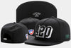 Skull Hand Snapback Hat – Flat Bill Adjustable Baseball Cap by FitiqueFit