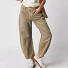 Women's Y2K Baggy Mid-Waist Wide-Leg Jeans – 90s Streetwear Vibe by FitiqueFit