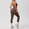 Women 2pcs Patchwork Sport Yoga Suit Training Tummy Tuck and Hip Lift
