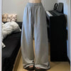 Harajuku Wide Leg Sweatpants for Women Elastic Waist Casual Oversize Sportswear