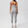 Women 2pcs Patchwork Sport Yoga Suit Training Tummy Tuck and Hip Lift