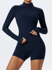 Women's Half Zipper Long Sleeve 2-Pc Activewear
