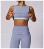 Yoga Clothing Sets Athletic Wear Women High Waist Leggings And Top Two Piece Set Gym Tracksuit Push Up Fitness Workout Outfits