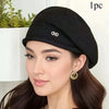Women’s Soft Beanie Hat – Lightweight Stretchy Jacquard Knit Casual Cap by FitiqueFit