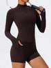 Women's Half Zipper Long Sleeve 2-Pc Activewear