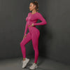 Women's Seamless Long Sleeve Yoga Top by FitiqueFit