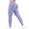 Women's Yoga Pants High Waist  Solid Color Tight Fitting Sports Leggings Yoga Exercise Pants