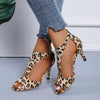 Leather High Heels Shoes by FitiqueFit