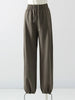 White Sweatpants For Women High Waist Jogger Wide Leg