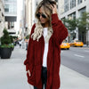 Double Fleece Plush Hooded Cardigan Jacket Women by FitiqueFit