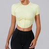 NudeFit Quick-Dry Yoga Top - Seamless Activewear
