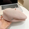 Women’s Pleated Paper Straw Beret by FitiqueFit