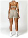 2 PCS Yoga Set Gym Clothes Sportswear Workout Tracksuits Sports Bra Gym Leggings Wear Athletic