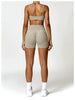 2 PCS Yoga Set Gym Clothes Sportswear Workout Tracksuits Sports Bra Gym Leggings Wear Athletic
