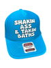 Shakin' Ass & Takin' Baths Trucker Hat by Luckless Outfitters